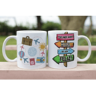 5 Artes para Caneca Viajem Arquivo Editável 4