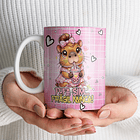 10 Artes para Caneca Capivara Sincera Frases Arquivo Editável  7