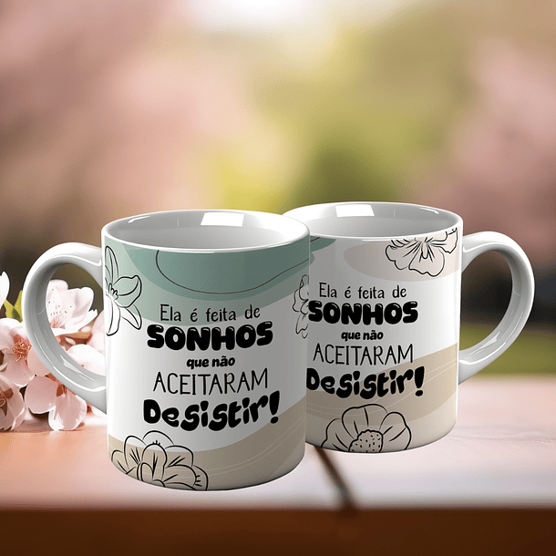 10 Artes para Canecas Minimalistas Dia da Mulher Frases Inpiradoras Arquivo Editável 9