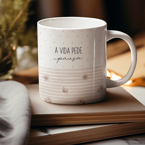 11 Artes para Caneca Coleção Aconchego Frases Inspiradoras Arquivo Editável 4