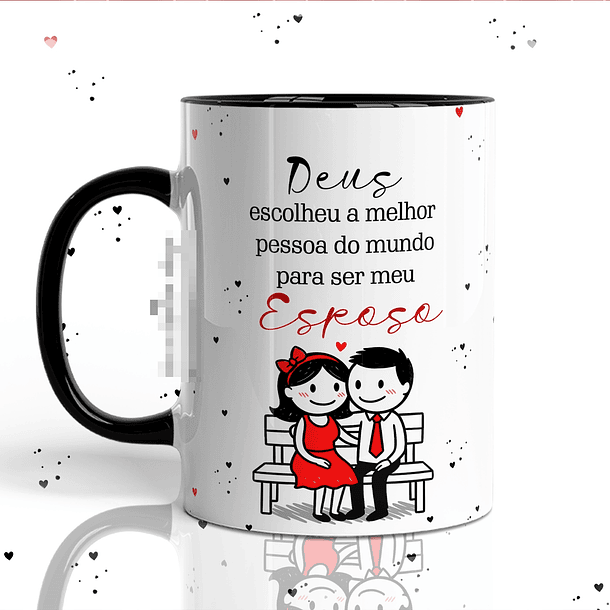 12 Artes para Caneca Bonequinhos Apaixonados Minimalista Arquivo em Png 5