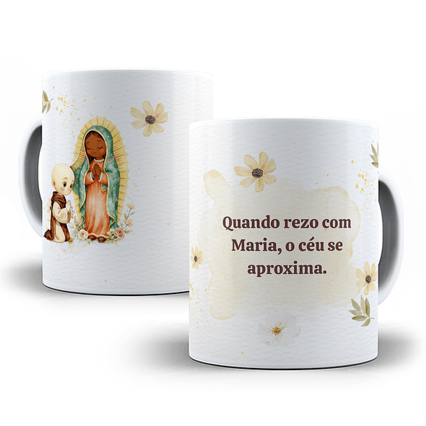 16 Artes para Canecas Virgem de Guadalupe – Rosário da Madrugada Arquivo em Jpg 15