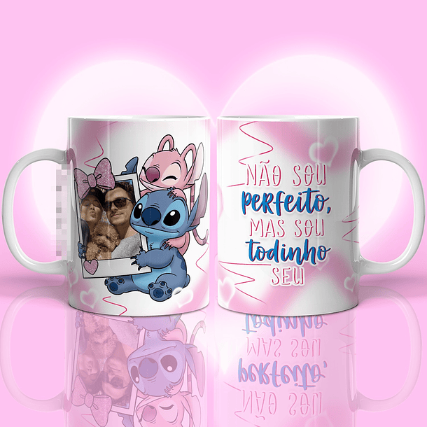 17 Artes para Caneca Stitch Namorados Arquivo em Png 5