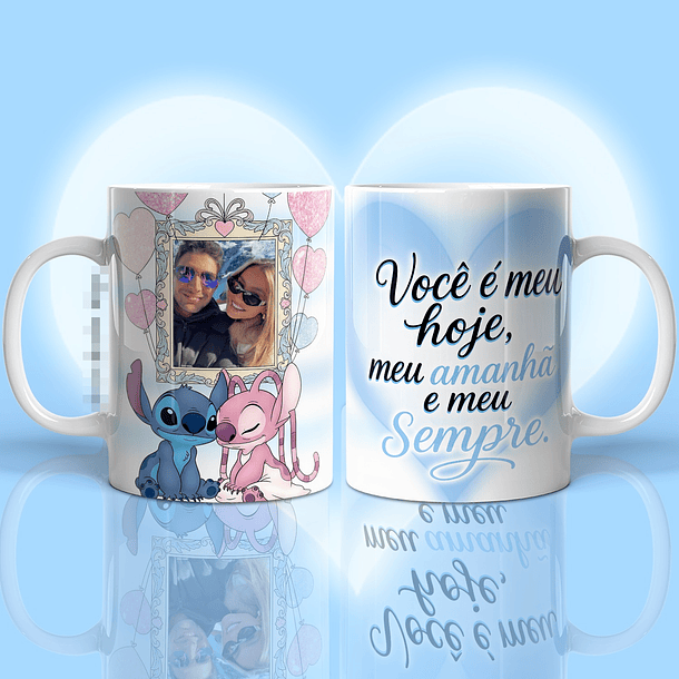 17 Artes para Caneca Stitch Namorados Arquivo em Png 7