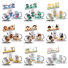 165 Artes para Toalinha Squeeze e Caneca Personagens Volta as Aulas Arquivo Editável  7