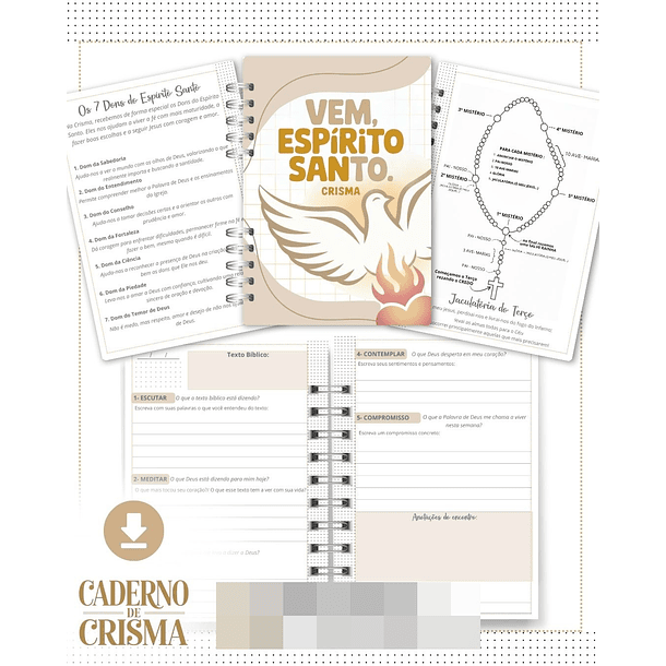Arquivo Caderno Catequese e Crisma Arquivo em Pdf  2
