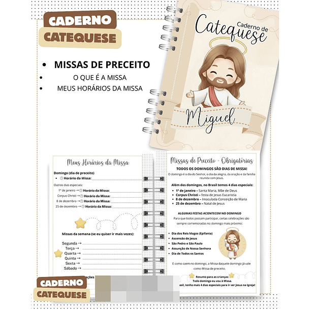 Arquivo Caderno Catequese e Crisma Arquivo em Pdf  8