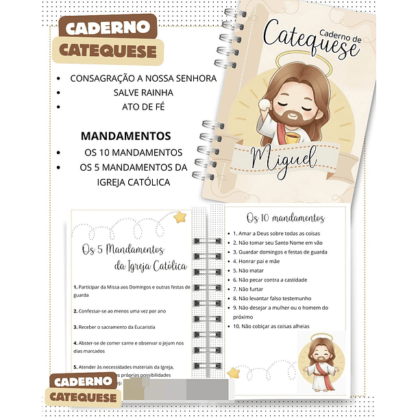 Arquivo Caderno Catequese e Crisma Arquivo em Pdf  12