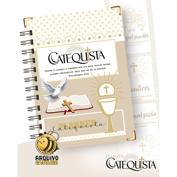 Arquivo Planner Catequista Catequese Arquivo em Pdf 1