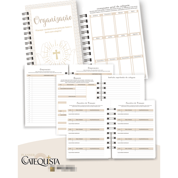 Arquivo Planner Catequista Catequese Arquivo em Pdf 2