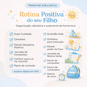 Arquivos para Rotina Positiva do seu Filho Arquivo em Pdf 
