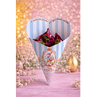 Arquivo Buque Gigante Coração Páscoa  Arquivo em pdf  2