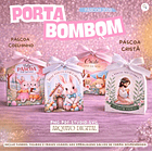 Arquivo Páscoa Porta Sabonete Bombom Coelhinho e Cristã Arquivo em Pdf  1
