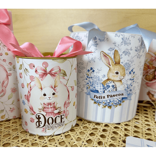 Kit Digital Mega combo Páscoa Cristã e Coelhinhos e Printables Aquarelado Arquivos em Png 6