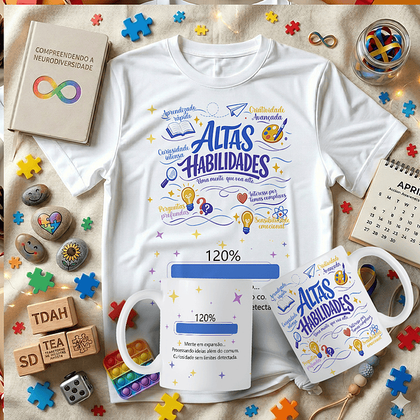 26 Artes para Caneca e Camisa Além Dos Rotulos Arquivo Editável 13