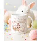 15 Artes para Canecas Páscoa Delicada Coelhos Arquivo Editável  1