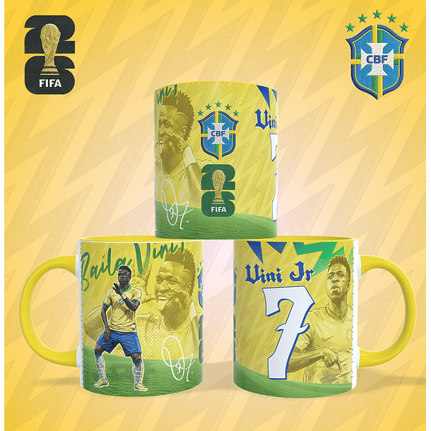 17 Artes para Caneca Copa do Mundo 2026 Arquivo em Jpg 1
