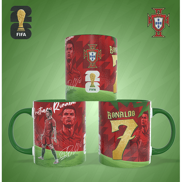 17 Artes para Caneca Copa do Mundo 2026 Arquivo em Jpg 3