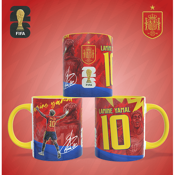 17 Artes para Caneca Copa do Mundo 2026 Arquivo em Jpg 8