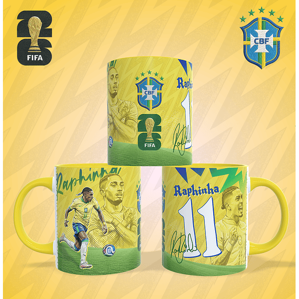 17 Artes para Caneca Copa do Mundo 2026 Arquivo em Jpg 10