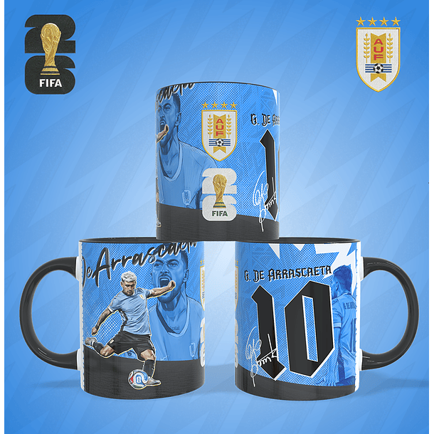 17 Artes para Caneca Copa do Mundo 2026 Arquivo em Jpg 11