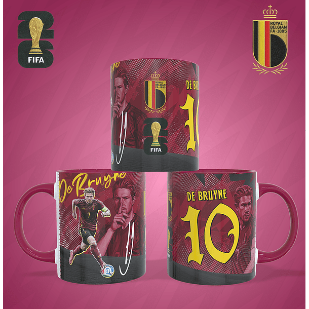 17 Artes para Caneca Copa do Mundo 2026 Arquivo em Jpg 14