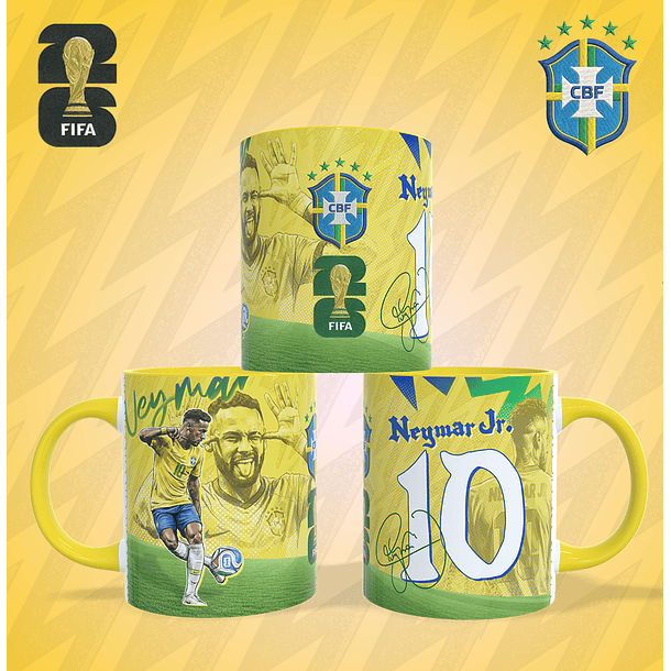 17 Artes para Caneca Copa do Mundo 2026 Arquivo em Jpg 16