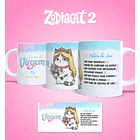 24 Artes para Caneca Siguinos Gatinhos Zodiacat Vol. 2  e 1 Arquivo em Jpg 2