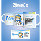 24 Artes para Caneca Siguinos Gatinhos Zodiacat Vol. 2  e 1 Arquivo em Jpg 3