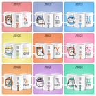 24 Artes para Caneca Siguinos Gatinhos Zodiacat Vol. 2  e 1 Arquivo em Jpg 13
