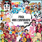 37 Moldes Mini Confeiteiro Páscoa Personagens Arquivo Pdf  1