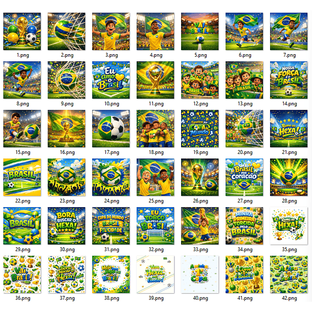 Artes prontas Copa do Mundo Brasil Arquivo em Jpg 2