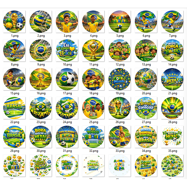 Artes prontas Copa do Mundo Brasil Arquivo em Jpg 3