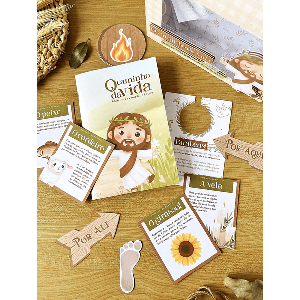 Caça ao tesouro Páscoa O Caminho da Vida Cristo Vive Arquivo em Pdf  1