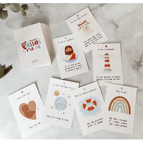 Cartões de Memorização Primeiros Passos na Fé Arquivo em Pdf Para Impressão