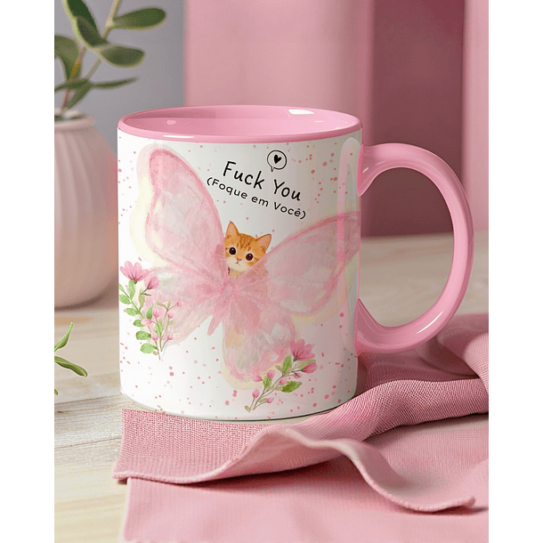Arte Caneca Fuck You (Foque em Você) em Jpg 