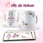 7 Artes para Caneca Dia das Mulheres Arquivo Editável  5