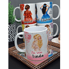 9 Artes para Caneca Ela é Mulher Dia das Mulheres Arquivo em Jpg 1