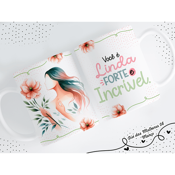 14 Artes para Caneca Dia das Mulheres Arquivo em Png  5