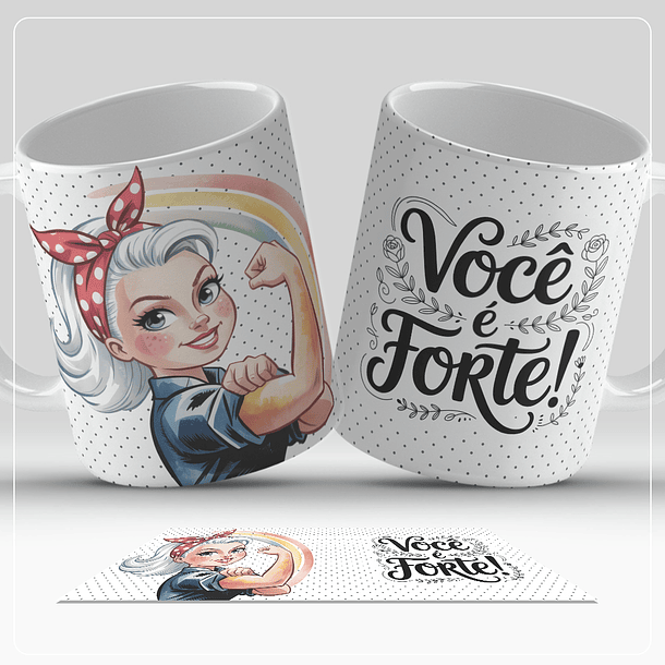 14 Artes para Caneca Dia das Mulheres Arquivo em Png  11