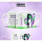 17 Artes para Caneca Dia das  Mulheres Personagens Arquivo em Jpg  10