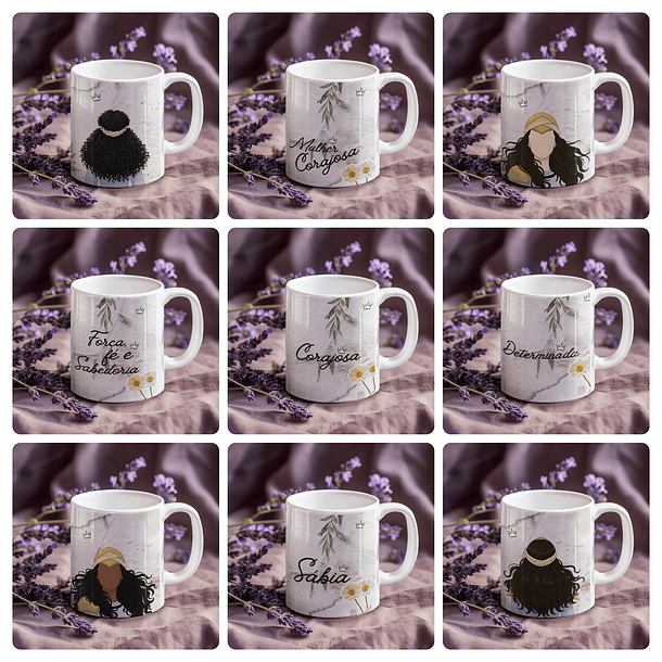 20 Artes para Caneca Dia Da Mulher Arquivo em Png 1