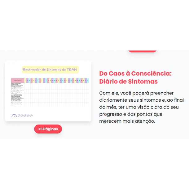 Arquivo Planner sem Caos - TDAH Arquivo em Pdf Para Impressão 3