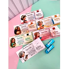 6 Artes para Card Dia da Mulher Cristã Arquivo em Pdf  Para Impressão 1