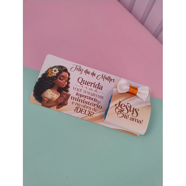 6 Artes para Card Dia da Mulher Cristã Arquivo em Pdf  Para Impressão 3