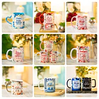 22 Artes para Caneca Feliz Aniversário Arquivo em Png - Sublimação 4