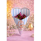 Arquivo Buque Gigante Coração Páscoa  Arquivo em pdf  Para Impressão 2