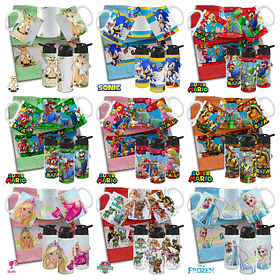 78 Artes para Caneca Toalhina e Squeeze Volta as aulas Arquivo Editável 