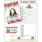 Arquivo agenda Escolar Catolica Santinhos Arquivo em Pdf  - Personalizados 2