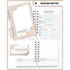 Arquivo agenda Escolar Catolica Santinhos Arquivo em Pdf  - Personalizados 8